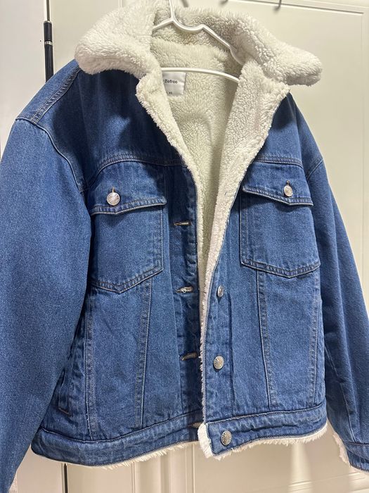 Джинсовая куртка утепленная