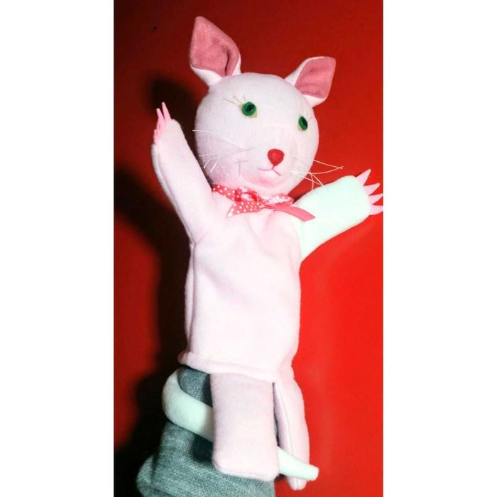 Păpuși de mână/marionete pentru teatru-Ursul și alte păpuși-Tamira