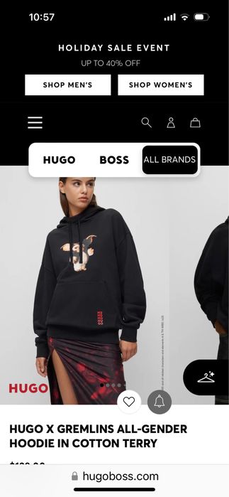 Худи Hugo Boss.