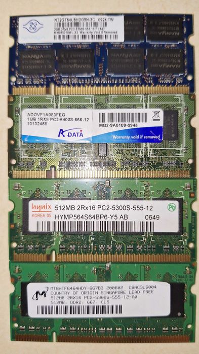 Memorii RAM Laptop DDR2