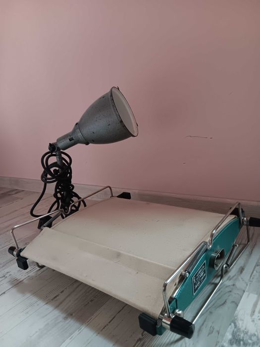 Преса за сушене снимки и лампа