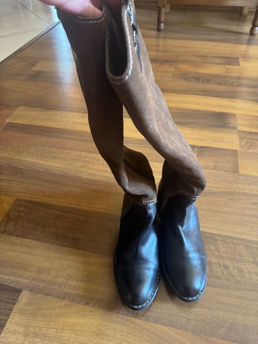 Cizme dama 38 , 37 piele