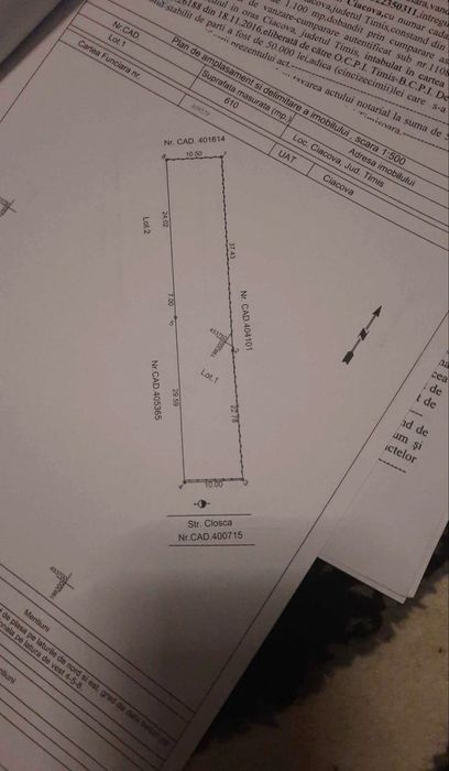 Teren de casa 610 MP