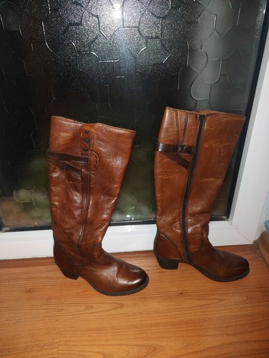 Cizme dama culoarea maro