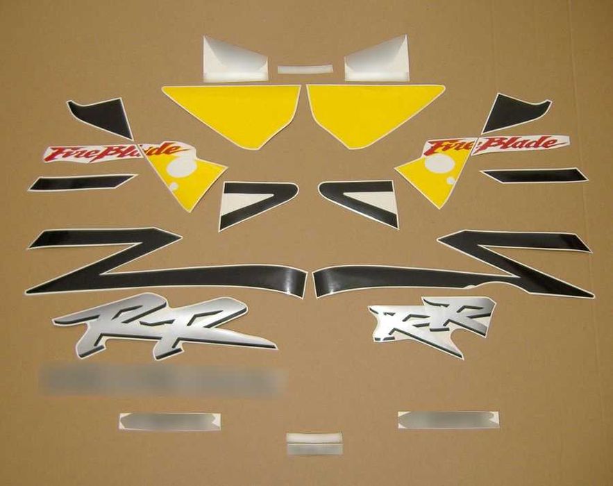 Стикери Honda CBR 954RR Fireblade лепенки хонда цбр 954 rr рр sc50