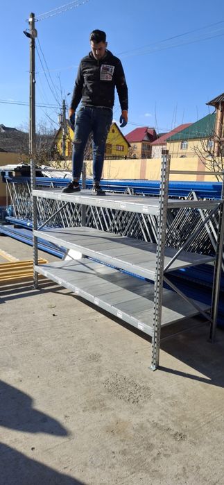 Rafturi metalice profesionale second-hand