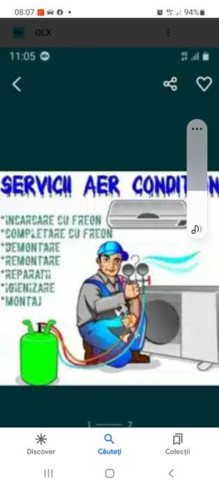 Montaje,freonizari și  igienizari aparate de aer condiționat