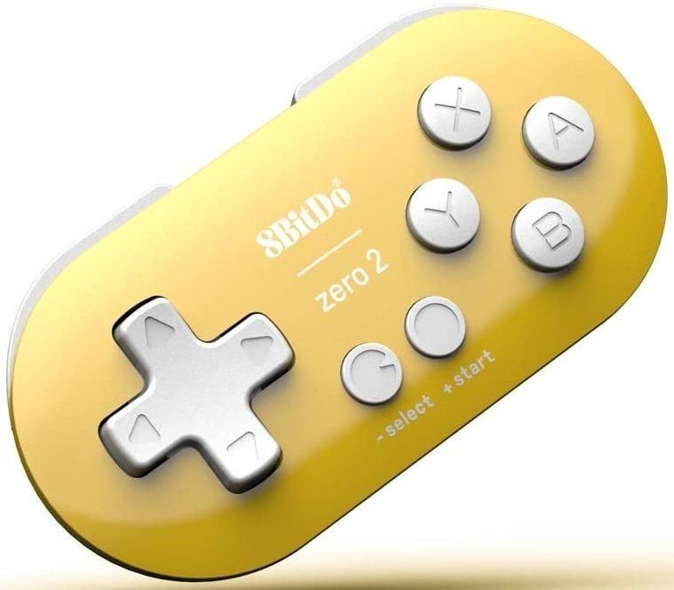 Безжичен контролер 8BitDo - Zero 2, жълт (Nintendo Switch/PC)