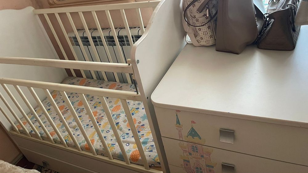 Детские кроватки и коляски