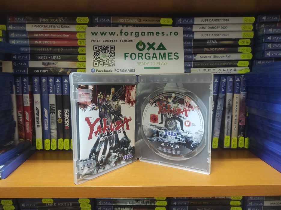 Joc PS3 Yakuza Dead Souls PS3 Forgames.ro