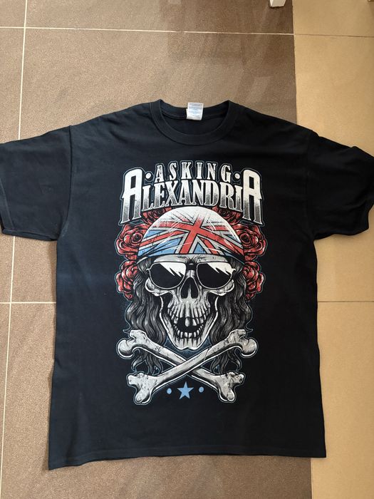 Tricou craniu barbati