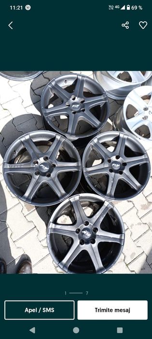 4 jante aliaj 5x112 R17 Volkswagen golf 5 6 7 Turan Caddy Skoda  2,3,4