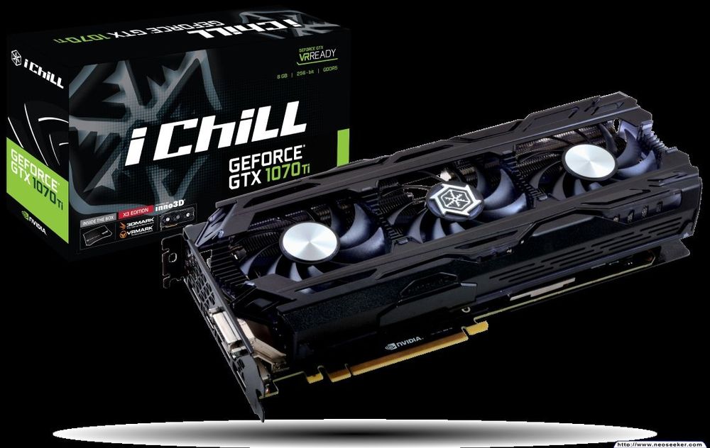 Gtx 1080 ti ichill 11gb 356 bit состояние отличное каробка доки есть
