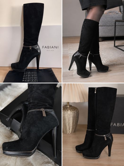 Продам женские сапоги Fabiani