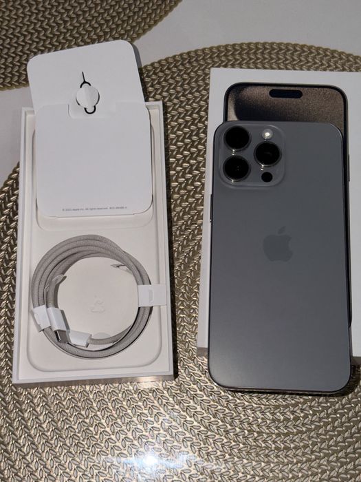 Iphone 15 Pro Max Natural Titanium 256 GB
