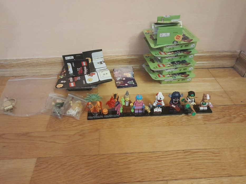 Лего фигурки разных серий