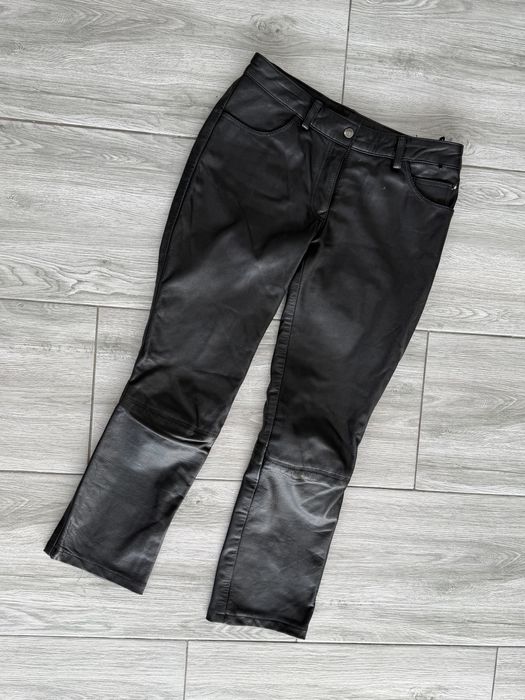 Pantaloni piele Highway moto opium rock