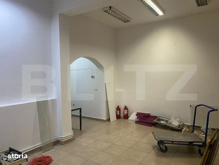 Spatiu comercial de inchiriat – ultracentral/ 76 mp