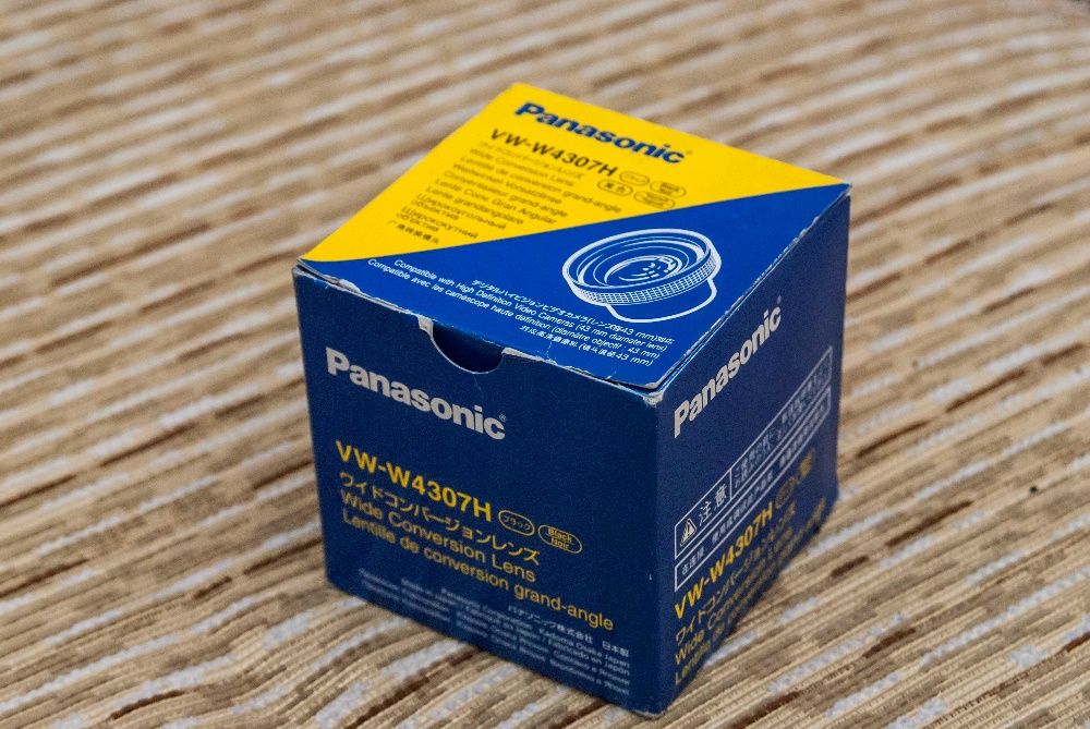 широкоугольная насадка 43mm. Panasonic VW-W4307H