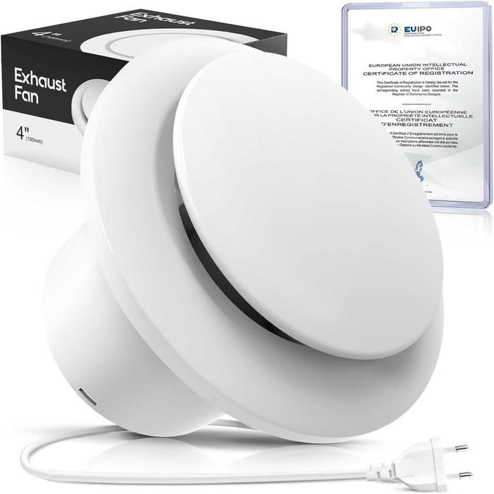 Вентилатор за баня 100 мм