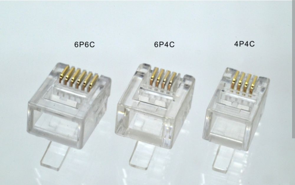 Коннекторы RJ-9, RJ-11, RJ-45