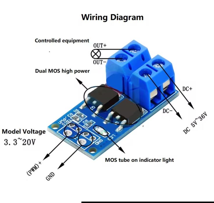 Модул за обръщане на полюсите на DC мотор, поляризация, полярност