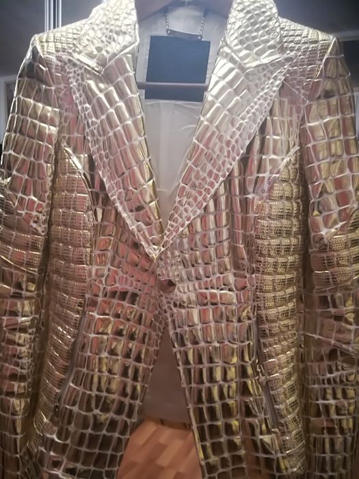 Philip Plein costum S crocodil