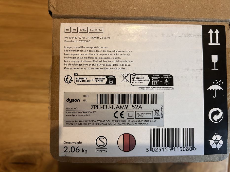 Placa Dyson  Airwrap