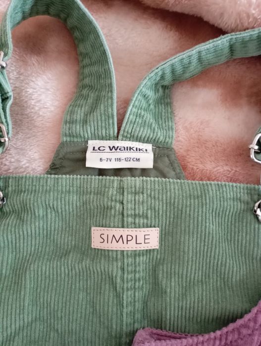 Детски сукман /рокля/ за момиче 2бр. 6-7 години