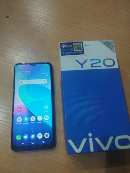 Vivo Y20 /4/64/ тали сотилади.