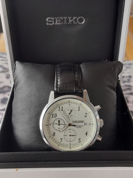 Seiko.Мъжки кварцов хронограф
