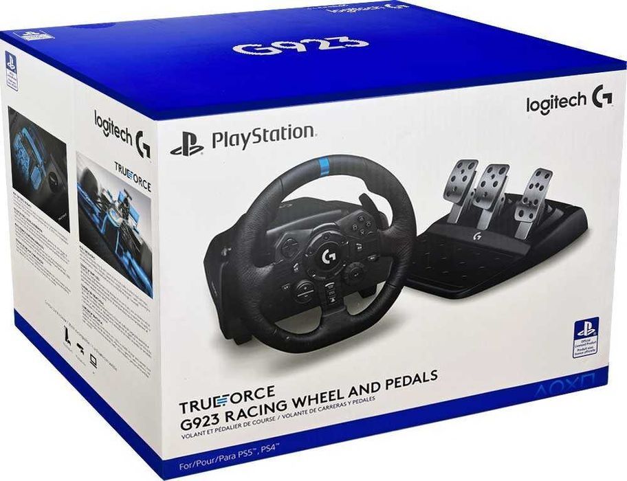 Игровой руль Logitech G923 для Playstation и ПК абсолютно новый