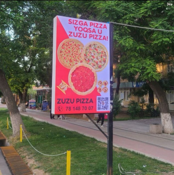 Tashqi reklama narujnaya raklama