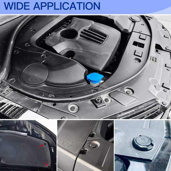 Комплект щипки за кори тапицерия за автомобил 240 броя