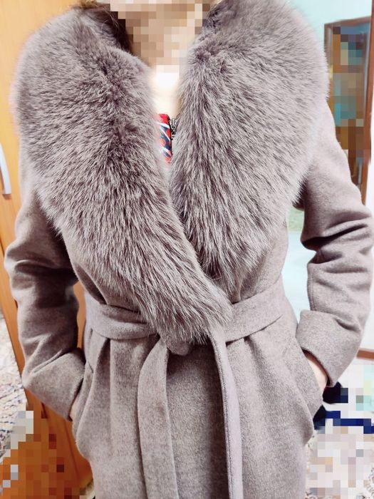 Пальто кашемировое