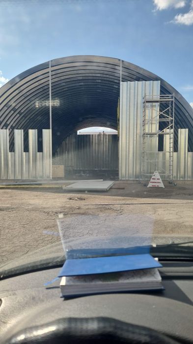 Ангар бескаркасный