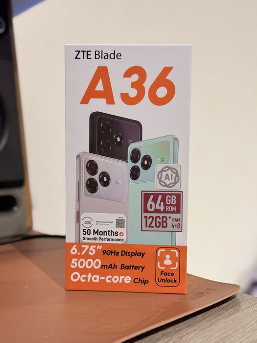 Телефон ZTE Blade A36 4/64