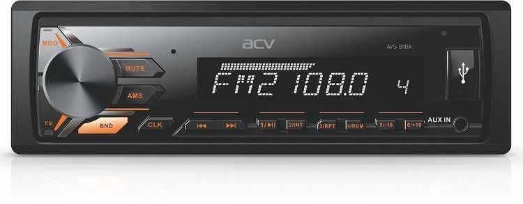 Автомагнитола ACV AVS-812BA
