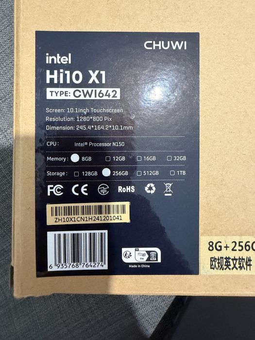 Tableta Windows 11 CHUWI Hi10 X1