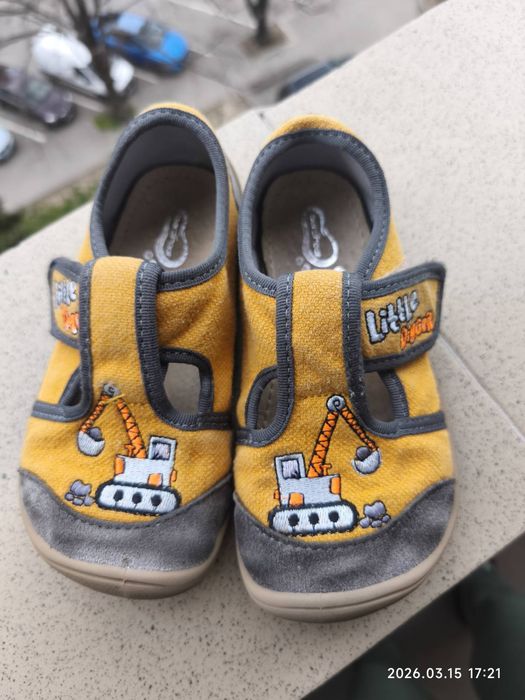 Боси пантофи - "Bar3Foot" (за широко краче) 27 номер