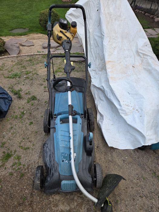 Газонокосилка Хёнде, тример Матеус