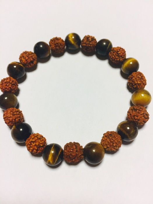 Bratara Rudraksha, Autentica , cu 5 Mukhi, Unisex la Promotie!!