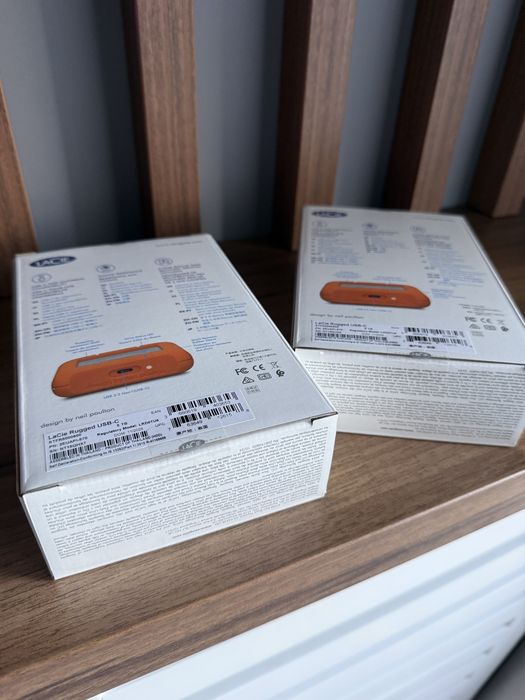 HDD Extern Lacie Rugged 5TB - Noi - Sigilate