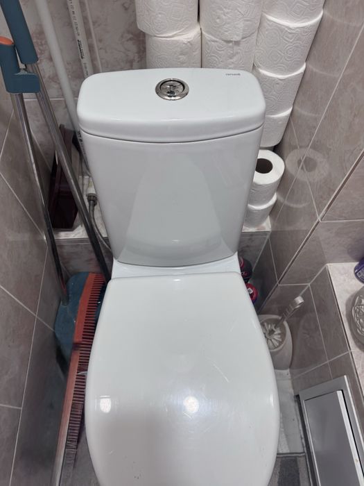 Унитаз рабочий полностью