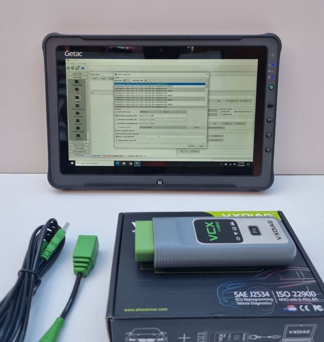 Diagnoză/Tester BMW ISTA ESYS INPA cu Tabletă GETAC F110 G4/ 16GB/512GB/4G