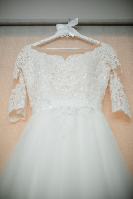 Rochie de mireasă elegantă – unicat, realizată pe comandă
