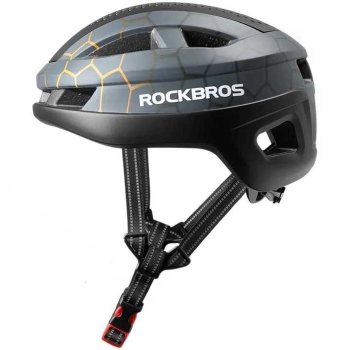 Casca protectie ciclism Rockbros, 57-61cm, gri-negru-verde Produs Nou nefolosit. Cutie + Factura