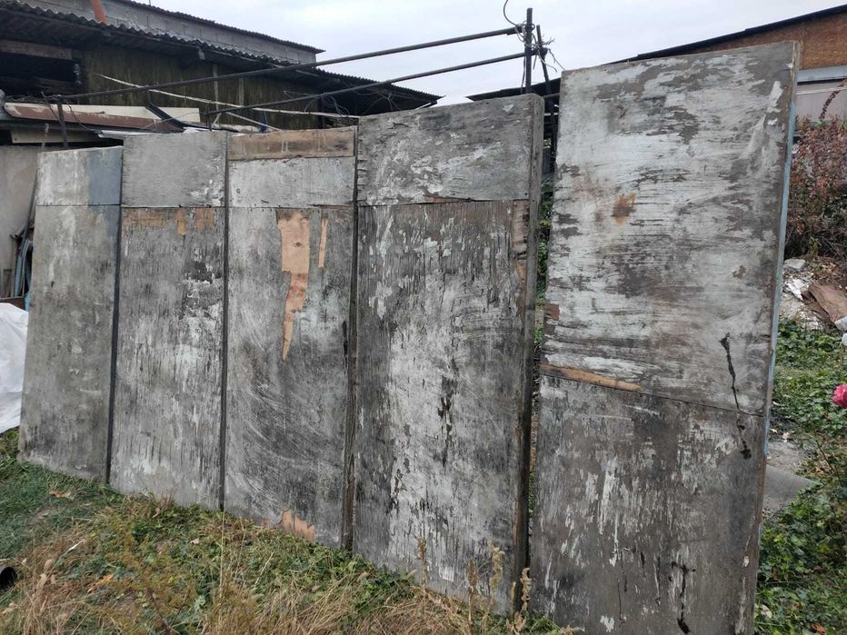 Опалубка фанера на брусках 70х200