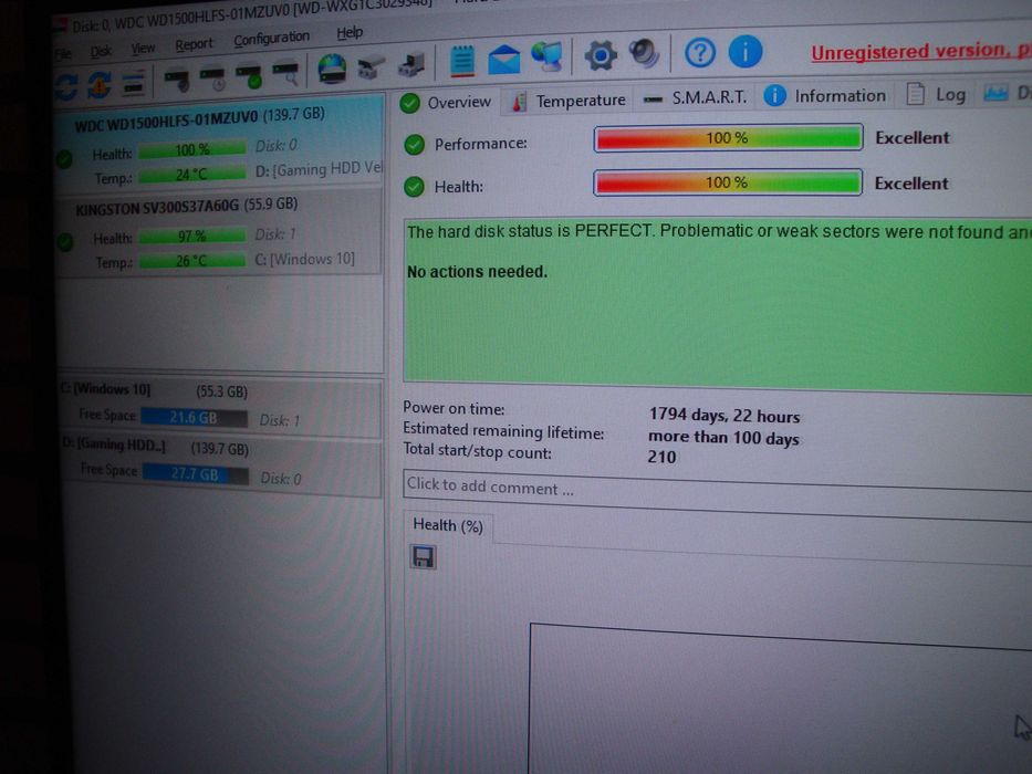 Hard disk Western Digital HDD WD Veloci Raptor 150GB pentru colectie