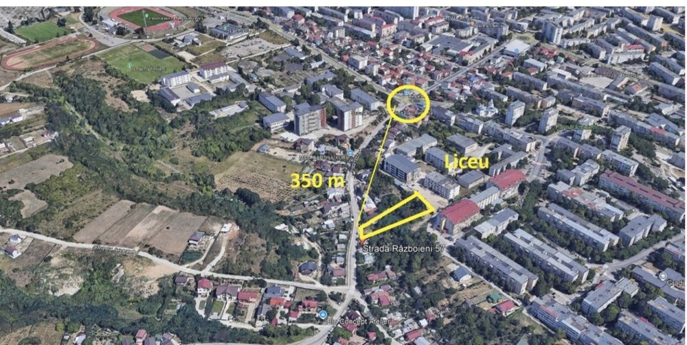 Teren 1.264 mp intravilan in Razboieni - Pitesti Arges